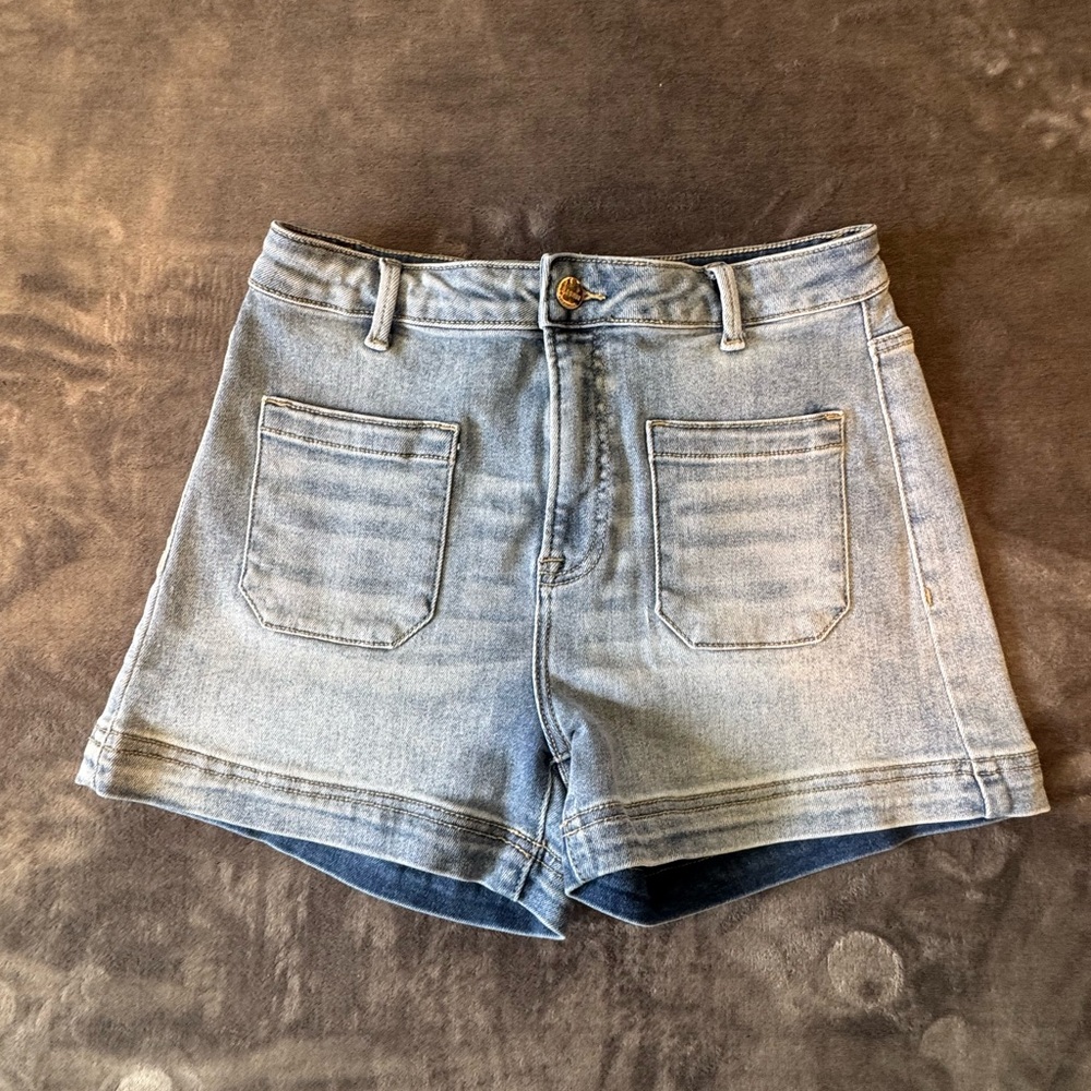 Denim Blue Women's Shorts